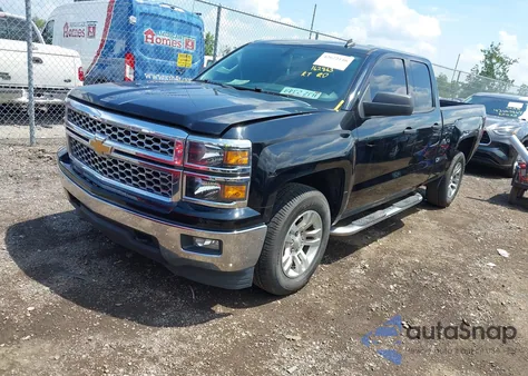 2014 Chevrolet Silverado 1500 1Lt из США, поврежденный, VIN 1GCVKREH5EZ281735